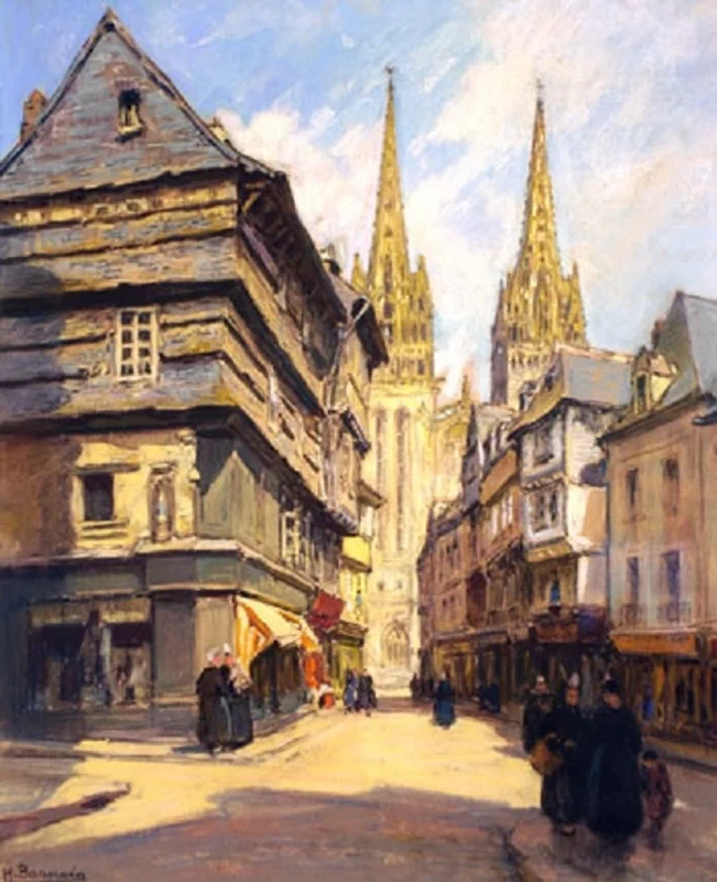 Passeggiando a rue Kereon a Quimper